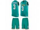 Nike Miami Dolphins #3 Andrew Franks Limited Aqua Green Tank Top Suit NFL Jerse