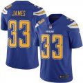 Nike Chargers #33 Derwin James Royal Color Rush Limited Jersey
