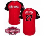 mlb 2015 all star jerseys seattle mariners #27 stanton red