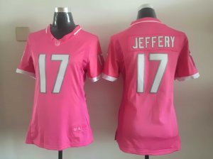2015 women Nike Chicago Bears #17 Jeffery pink jerseys