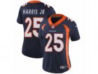 Women Nike Denver Broncos #25 Chris Harris Jr Vapor Untouchable Limited Navy Blue Alternate NFL Jersey