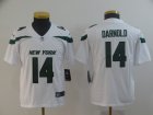 Nike Jets #14 Sam Darnold White Youth New 2019 Vapor Untouchable Limited Jersey