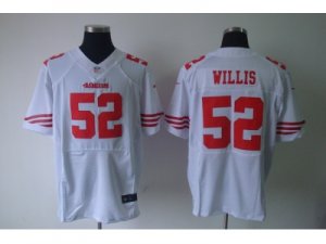 Nike nfl San Francisco 49ers #52 Patrick Willis white Elite jerseys