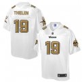Nike Minnesota Vikings #19 Adam Thielen White Men NFL Pro Line Fashion Game Jersey
