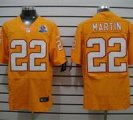 Nike Buccaneers #22 Doug Martin Orange With Hall of Fame 50th Patch NFL Elite Jersey
