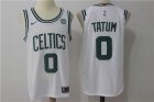 Boston Celtics #0 Jayson Tatum White Nike Jersey