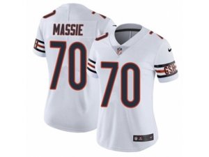 Women Nike Chicago Bears #70 Bobby Massie Vapor Untouchable Limited White NFL Jersey