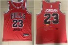 Bulls #23 Michael Jordan Red 85 Anniversary Nike Swingman Jersey