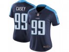 Women Nike Tennessee Titans #99 Jurrell Casey Vapor Untouchable Limited Navy Blue Alternate NFL Jersey