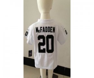 Nike kids nfl jerseys oakland raiders #20 darren mcfadden white[nike]