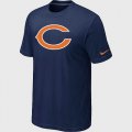 Chicago Bears Sideline Legend Authentic Logo T-Shirt D.Blue