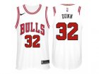 Nike NBA Chicago Bulls #32 Kris Dunn Jersey 2017-18 New Season White Jersey