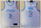 Lakers #3 Anthony Davis White 2021 City Edition Nike Swingman Jersey