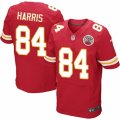 Mens Nike Kansas City Chiefs #84 Demetrius Harris Elite Red Team Color NFL Jersey