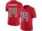 Nike Tampa Bay Buccaneers #14 Ryan Fitzpatrick Limited Red Rush NFL Jersey