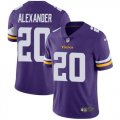 Nike Vikings #20 Mackensie Alexander Purple Vapor Untouchable Limited Jersey