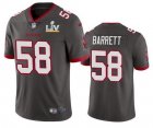 Nike Buccaneers #58 Shaquil Barrett Gray 2021 Super Bowl LV Vapor Untouchable Limited