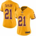 Women's Nike Washington Redskins #21 Sean Taylor Limited Gold Rush NFL Jersey