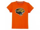 nike jacksonville jaguars sideline legend authentic logo youth T-Shirt orange