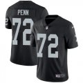 Nike Raiders #72 Donald Penn Black Vapor Untouchable Limited Jersey