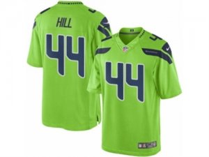 Mens Nike Seattle Seahawks #44 Delano Hill Limited Green Rush NFL Jersey