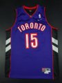 nba Toronto Raptors #15 Carter purple