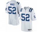 Mens Nike Indianapolis Colts #52 Barkevious Mingo Limited White NFL Jersey