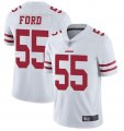 Nike 49ers #55 Dee Ford White Vapor Untouchable Limited Jersey
