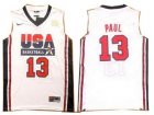 2012 USA Basketball Retro Jerseys #13 Chris Paul White