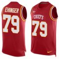 Mens Nike Kansas City Chiefs #79 Parker Ehinger Limited Red Player Name & Number Tank Top NFL Jersey