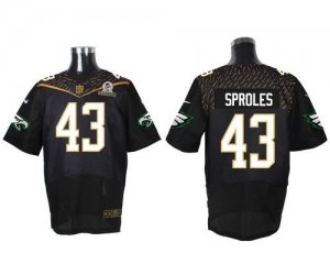 2016 Pro Bowl Nike Philadelphia Eagles #43 Darren Sproles Black jerseys(Elite)
