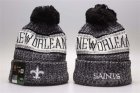 Saints Gray 2018 NFL Sideline Cold Weather Sport Knit Hat