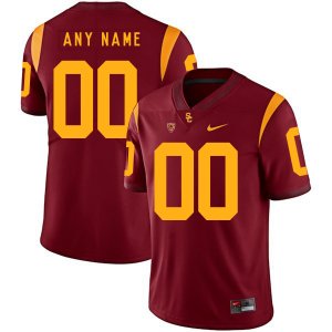 USC Trojans Red Men\'s Customized College Football Jersey