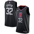 Clippers #32 Blake Griffin Black Nike Swingman Jersey