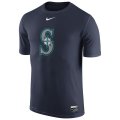 MLB Men's Seattle Mariners Nike Authentic Collection Legend T-Shirt - Navy