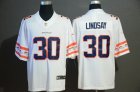 Nike Broncos #30 Phillip Lindsay White Team Logos Fashion Vapor Limited Jersey