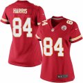Womens Nike Kansas City Chiefs #84 Demetrius Harris Limited Red Team Color NFL Jersey