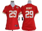 Nike Women Kansas City Chiefs #29 Eric Berry Red Jerseys