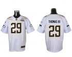 2016 Pro Bowl Nike Seattle Seahawks #29 Earl Thomas III white jerseys(Elite)