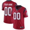 Mens Nike Houston Texans Customized Limited Red Alternate Vapor Untouchable NFL Jersey