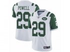 Mens Nike New York Jets #29 Bilal Powell Vapor Untouchable Limited White NFL Jersey