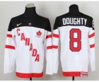 nhl jerseys team canada #8 doughty white[100 th]
