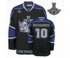 nhl jerseys los angeles kings #10 richards black[2014 Stanley cup champions][third]