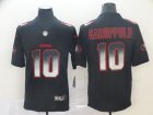 Nike 49ers #10 Jimmy Garoppolo Black Arch Smoke Vapor Untouchable Limited Jersey