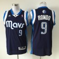 nba Dallas Mavericks #9 Rondo Dark blue jerseys