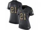 Women Nike Tennessee Titans #21 Da'Norris Searcy Limited Black 2016 Salute to Service NFL Jersey