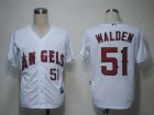MLB Los Angeles Angels #51 Walden White[Cool Base]