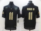 Nike Raiders #11 Henry Ruggs III Black Camo 2020 Salute To Service Limited Jersey