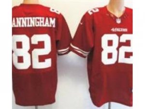 Nike NFL San Francisco 49ers #82 Mario Manningham Red Elite jerseys
