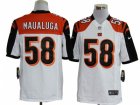 Nike NFL cincinnati bengals #58 maualuga white Game Jerseys